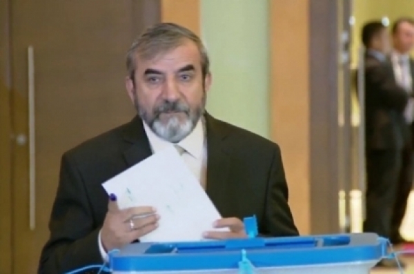 Secretary-General of the KIU cast his vote in the parliamentary elections