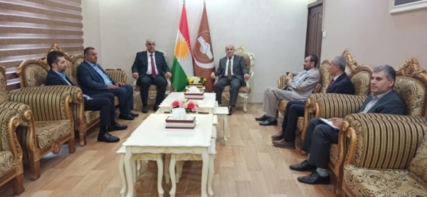 Kurdistan Islamic Union receives a delegation of the Turkmen Development Party