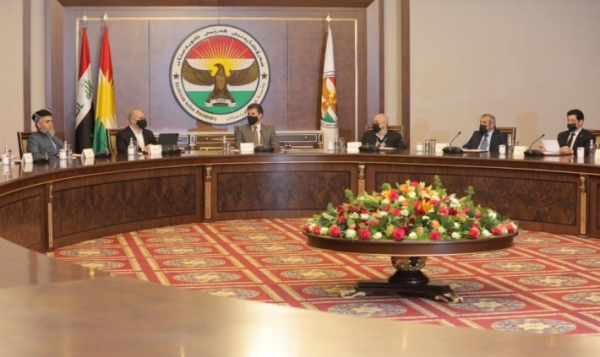 الأمين العام للاتحاد الإسلامي الكردستاني يشارك في اجتماع الأحزاب الكردستانية