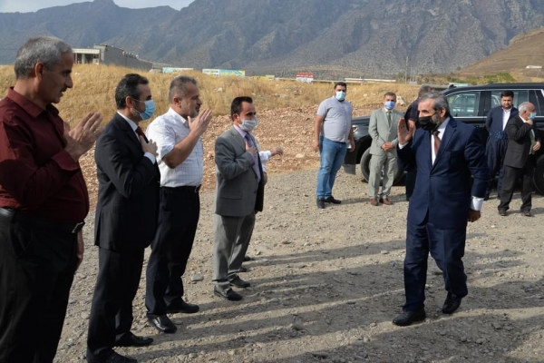 الأمين العام للاتحاد الإسلامي الكردستاني يزور شيلادزي والعمادية