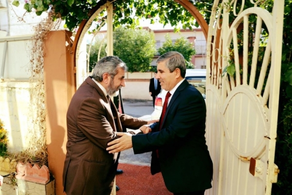 الأمين العام للاتحاد الإسلامي الكردستاني يستقبل وفدا من التحالف الوطني