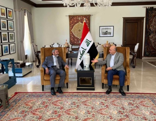 Secretary-General of the Kurdistan Islamic Union visits the President of the Republic
