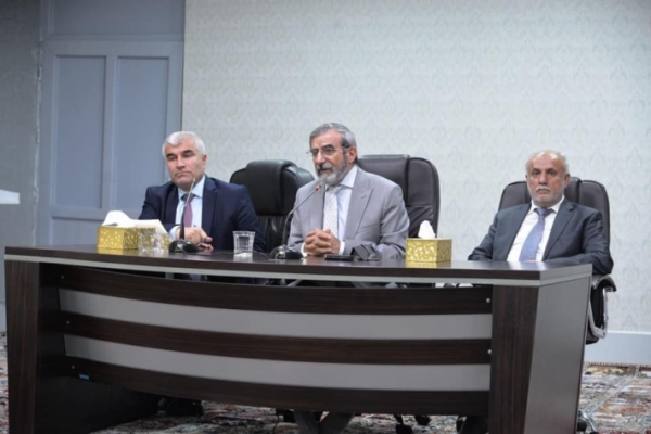 الأمين العام للاتحاد الإسلامي الكردستاني يتفقد تنظيمات الاتحاد في زاخو