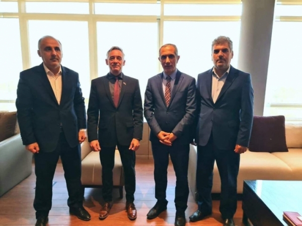 A delegation of the KIU visited the Canadian representation in the Kurdistan Region