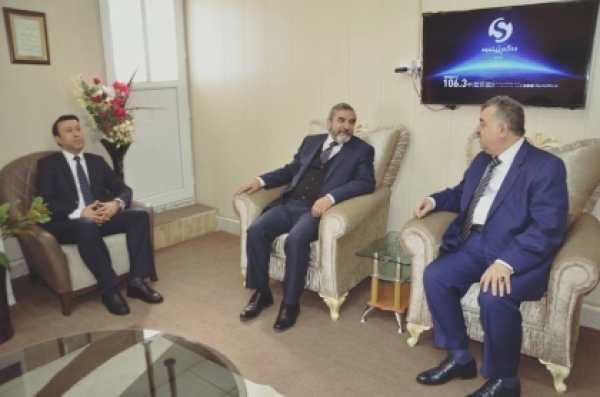 الأمين العام للاتحاد الإسلامي الكوردستاني يثمن مساعي سفراء العراق في فاتكان وأوكرانيا