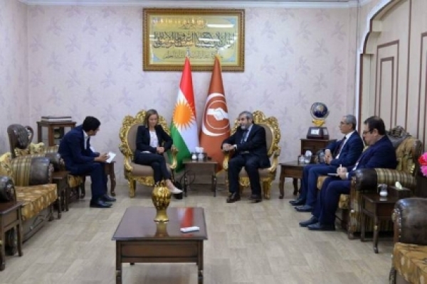 Secretary-General receives Deputy German Consul in Kurdistan region