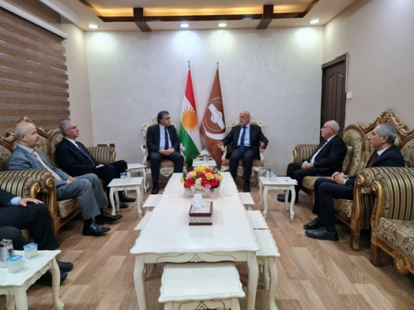 A delegation from the &quot;Protection of the Homeland&quot; Kurdistan Party visits the Kurdistan Islamic Union