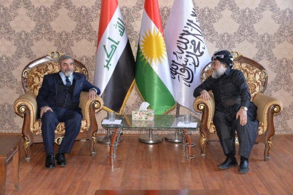 الأمين العام للاتحاد الإسلامي الكردستاني يزور الحركة الإسلامية في كردستان