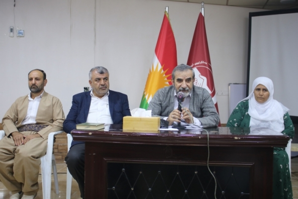 الأمين العام للاتحاد الإسلامي الكردستاني يزور فرع خورمال