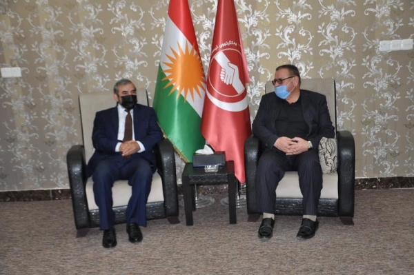 Secretary-General of the Kurdistan Islamic Union visits the city of Dohuk