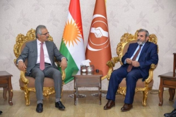 Secretary General receives a delegation of the Patriotic Union of Kurdistan