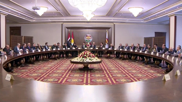 الأمين العام للاتحاد الإسلامي الكردستاني يشارك في اجتماع رئيس الجمهورية