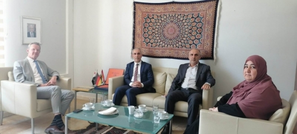A delegation of the Kurdistan Islamic Union visited the German Consulate General in Erbil