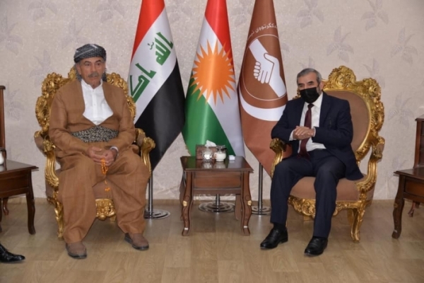 Secretary-General of the Kurdistan Islamic Union receives Sheikh Habib Shima Haroun