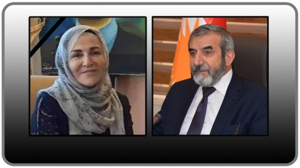 الأمين العام للاتحاد الإسلامي الكردستاني يعزي بوفاة ابنة &quot;القاضي محمد&quot;