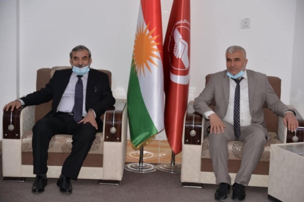 الأمين العام للاتحاد الإسلامي الكردستاني يزور زاخو