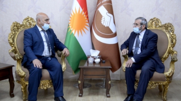 Secretary-General of the Kurdistan Islamic Union receives a delegation of the Iraqi Islamic Party