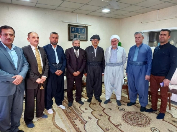 الأمين العام للاتحاد الإسلامي الكردستاني يواصل زياراته في السليمانية