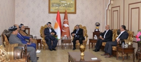 Secretary-General receives a delegation of the Kurdistan Islamic Group