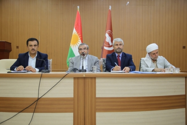 الأمين العام للاتحاد الإسلامي الكردستاني يحث الجميع للمشاركة في الانتخابات
