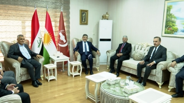 Kurdistan Islamic Union receives a delegation of the Patriotic Union of Kurdistan