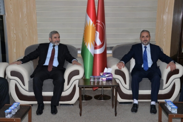 Secretary-General of the KIU visits Amedi
