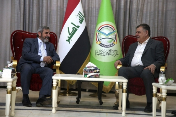 Secretary-General of the Kurdistan Islamic Union met with Deputy Chairman of the Justice Movement