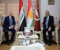 الأمين العام للاتحاد الإسلامي الكردستاني يستقبل نائب رئيس يونامي