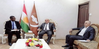 الاتحاد الإسلامي الكردستاني يستقبل وفدا من يونامي