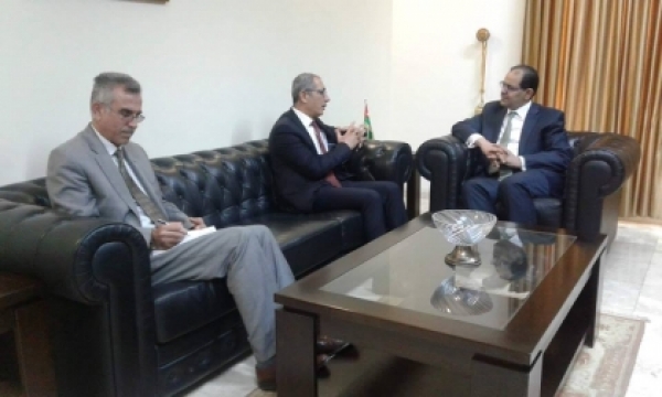 A delegation of the Kurdistan Islamic Union visits the Jordanian consulate