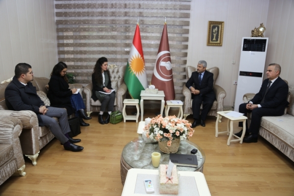 Kurdistan Islamic Union receives a UNAMI delegation in Sulaimaniyah