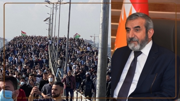 الأمين العام للاتحاد الإسلامي الكردستاني يحذر من انفلات الأوضاع