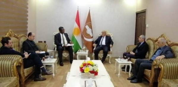 The Kurdistan Islamic Union receives a UNAMI delegation
