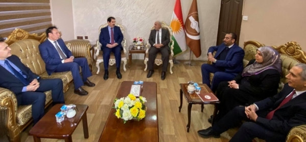 A delegation of the Kurdistan Democratic Party visits the Kurdistan Islamic Union