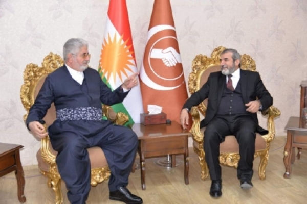 Secretary-General receives visitors on the anniversary of the declaration of the Kurdistan Islamic Union