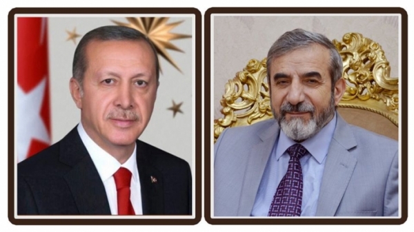 الأمين العام للاتحاد الإسلامي الكردستاني يتلقى برقية تهنئة من الرئيس التركي