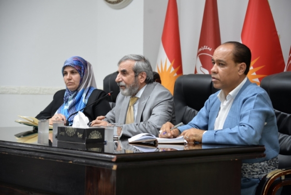 Secretary-General of the Kurdistan Islamic Union holds a meeting with party cadres in Erbil