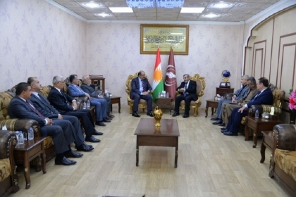 Secretary-General receives a delegation of the Turkmen National Will Party