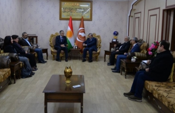 Secretary-General receives a delegation of the Kurdistan Communist Party