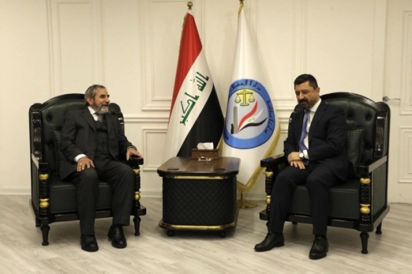 Secretary-General of the Kurdistan Islamic Union visits the Iraqi Minister of Justice