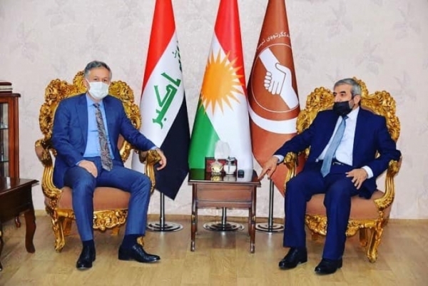 Secretary-General of the Kurdistan Islamic Union receives the Turkish Consul