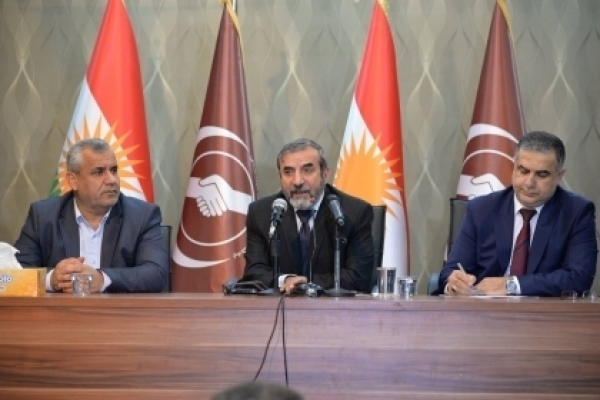 Secretary-General of the Kurdistan Islamic Union emphasizes on the unity of the row to overcome the crisis