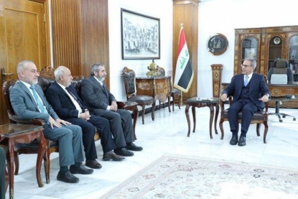 الأمين العام للاتحاد الإسلامي الكردستاني يزور رئيس المجلس الأعلى للقضاء في العراق