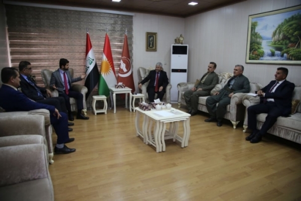 Kurdistan Islamic Union receives a delegation of the New Generation Movement
