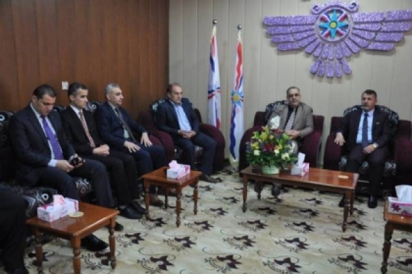 Dohuk ... Kurdistan Islamic Union visits the Assyrian Democratic Movement