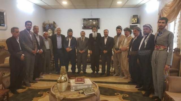 الأمين العام للاتحاد الإسلامي الكوردستاني يزور شخصياتا دينية بمدينة أربيل