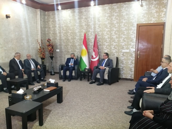Secretary-General of the Kurdistan Islamic Union visits Bahdinan area