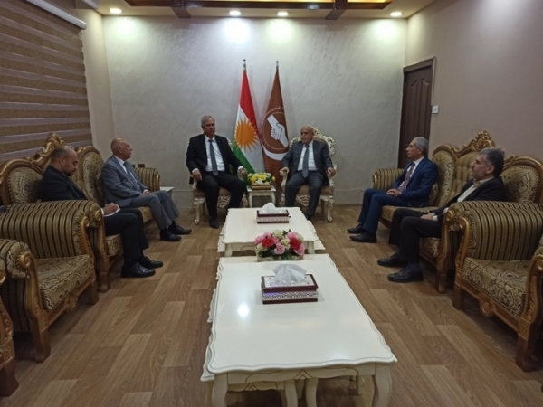 Kurdistan Islamic Union receives a delegation from the Kurdish National Council in Syria