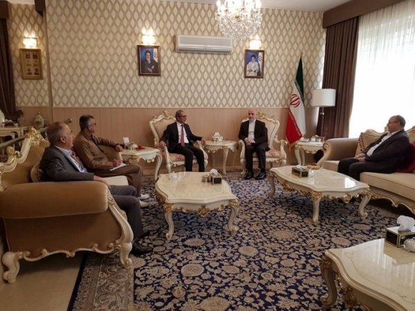 A delegation of KIU visits the Iranian consulate in Erbil
