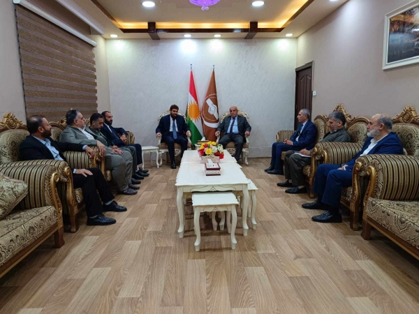 Kurdistan Islamic Union received a delegation from the Kurdistan Islamic Relation Movement